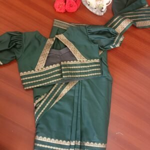 Kids - Saree Green/Pink/Blue